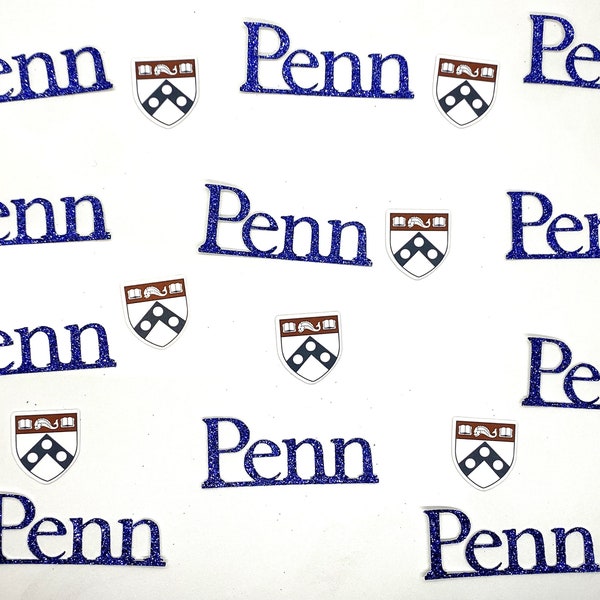 University of Pennsylvania Confetti  - University of Pennsylvania Table Scatter