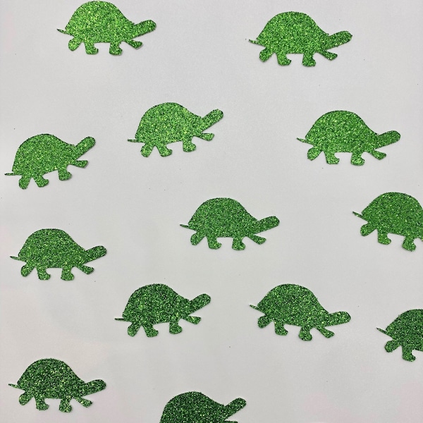 Turtle Confetti - Tortoise Confetti - Turtle Table Scatter