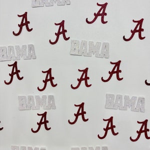 University of Alabama Confetti - University of Alabama Table Scatter