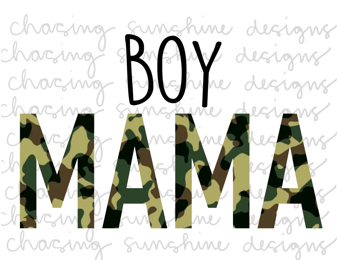 Boy mom camo hoodie Clearance