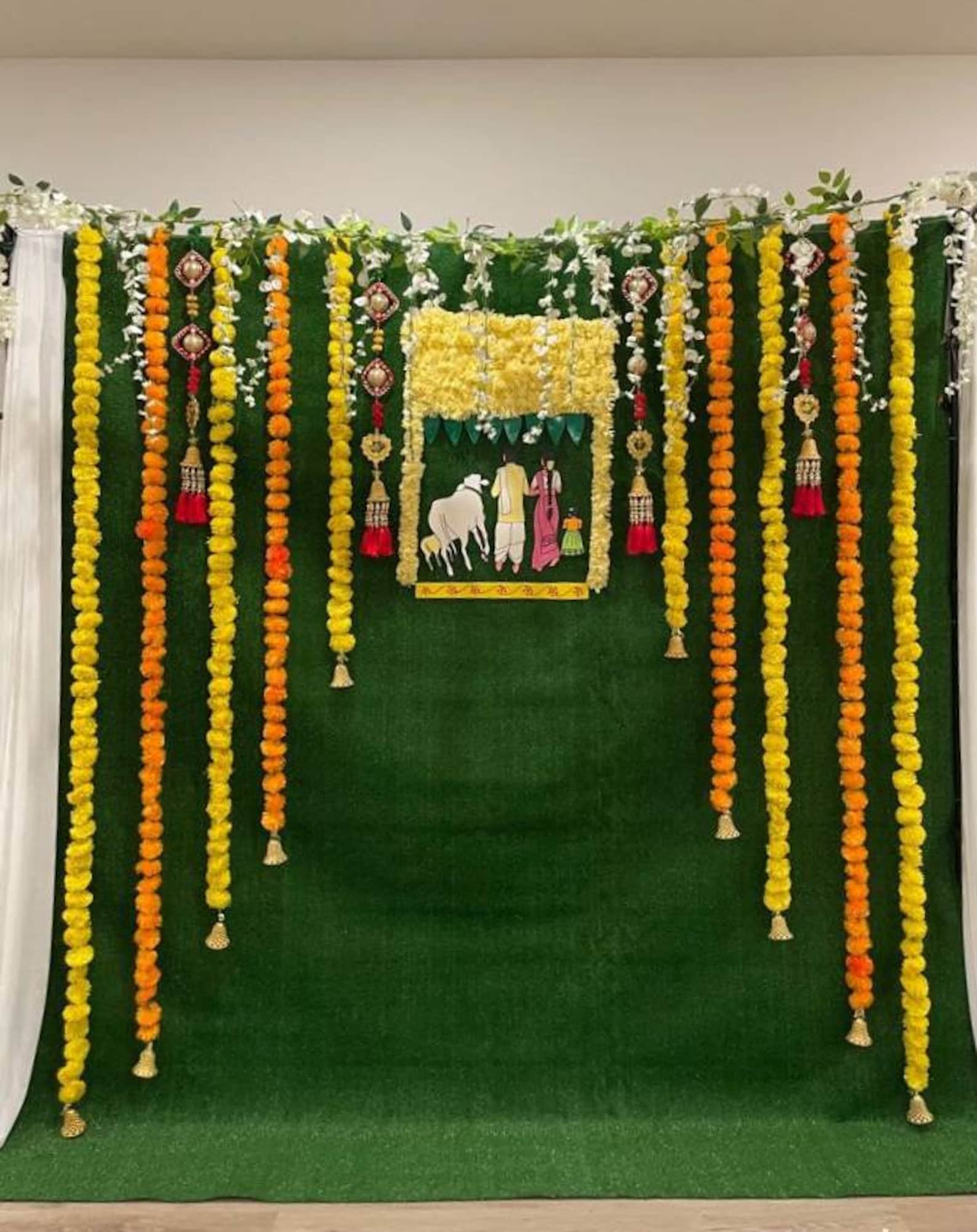 Gruhapravesam decor House warming decor Indian decor Indian Etsy