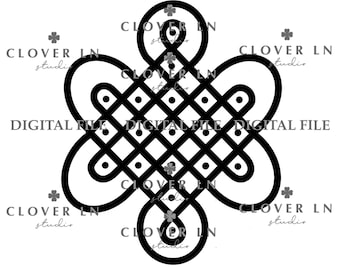 Kolam Digital File For Cricut, SVG file for Cricut Silhoutte Cameo, Indian pooja decor, Digital file, Muggu Digital file