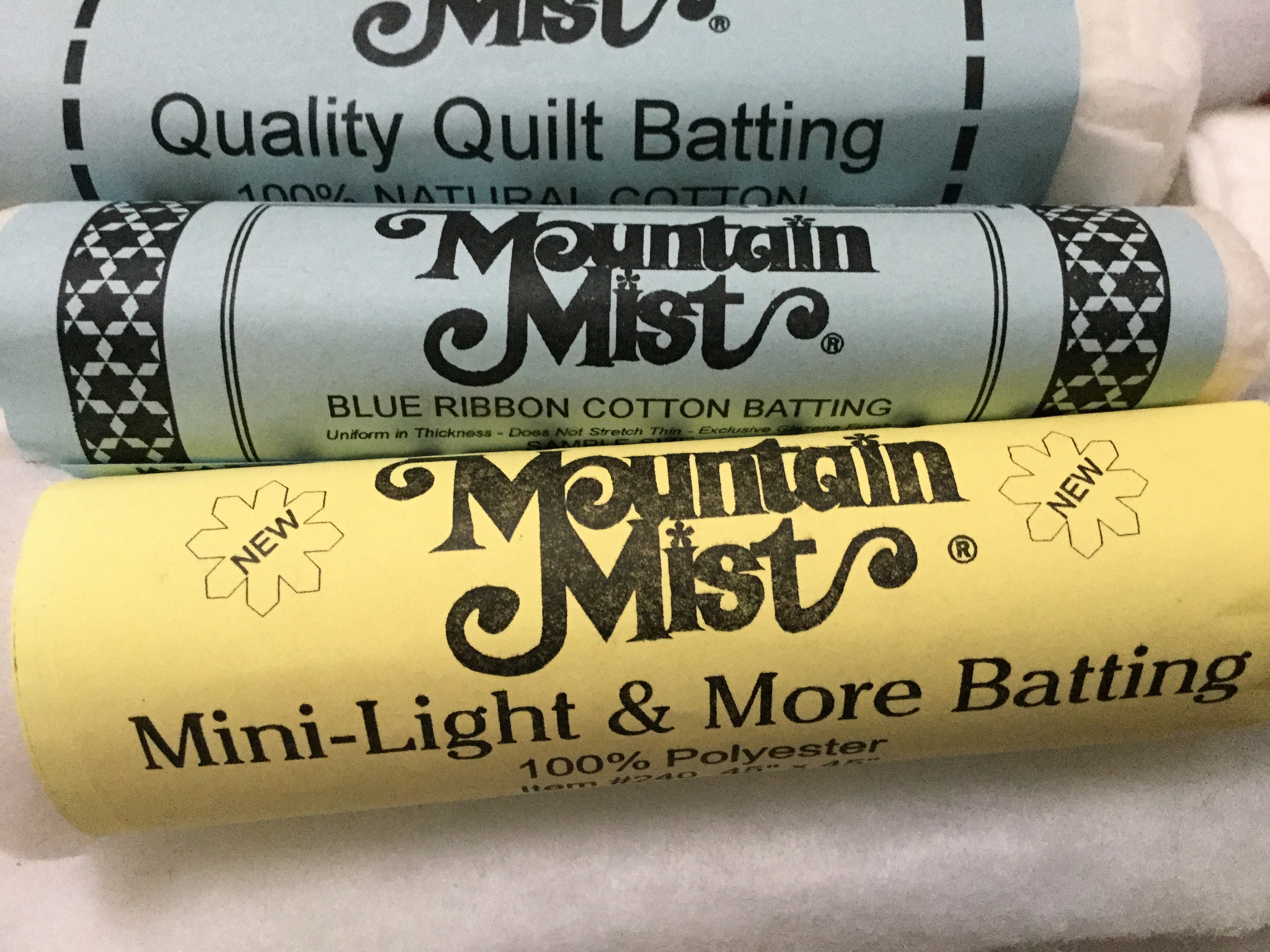 Mountain Mist Quilt-Light Bonded Polyester Quilt Batting