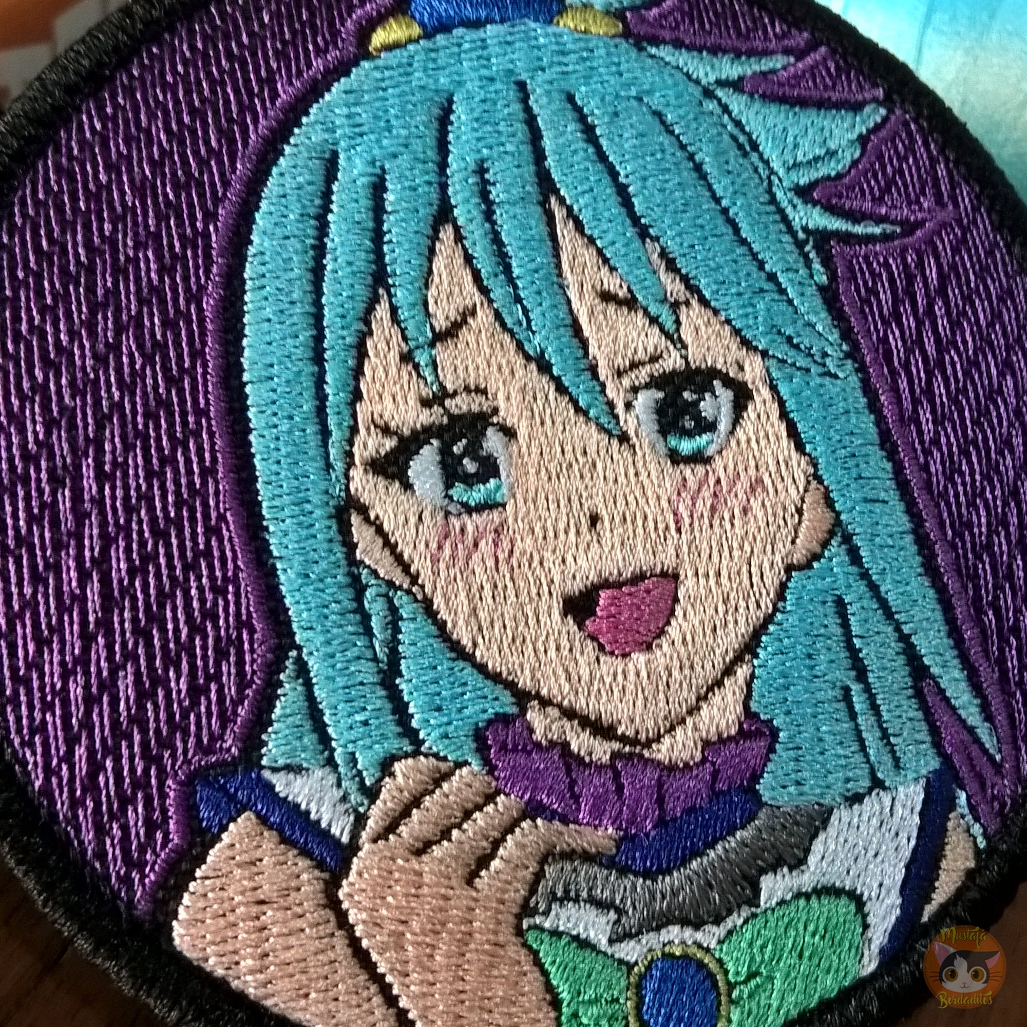 Anime Character Embroidered Patch - Etsy