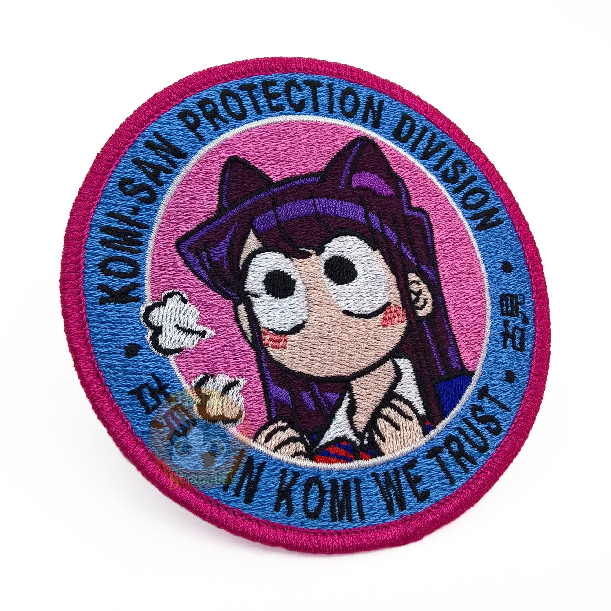 Anime Waifu - embroidered patch 10x10 CM