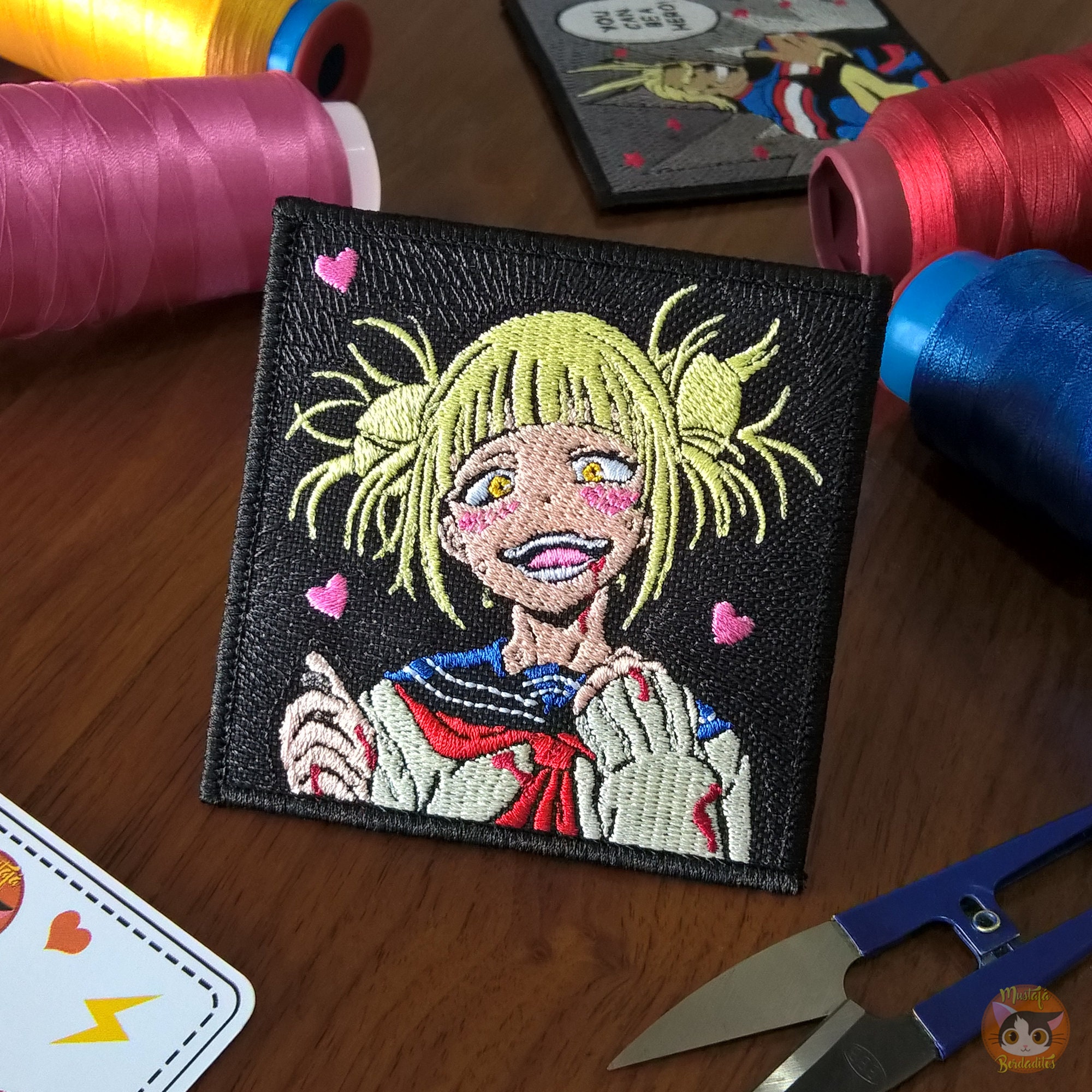 Anime Character - Embroidered Patch - Etsy