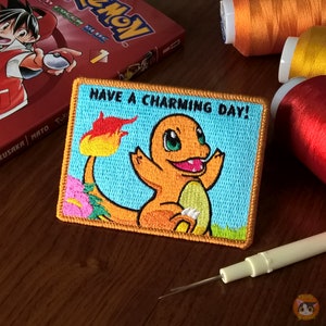 Anime and Videogame Character - Embroidered Patch - Starter - Limited Edition - Iron On/Hook & Loop - Premium Embroidery
