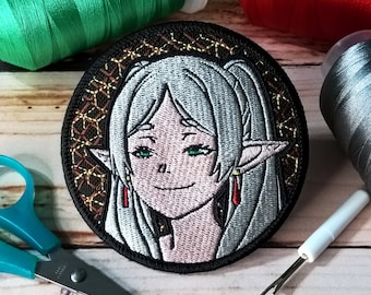 Anime Character - Embroidered Patch - Waifu Girl - Premium Embroidery