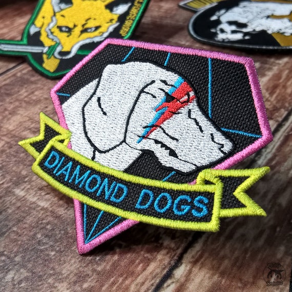 Metal Gear - Embroidered Patch - FOX Hound - DIAMOND Dogs