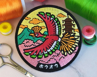 Anime and Videogame Character - Embroidered Patch - Japanese - Iron On/Hook & Loop - Premium Embroidery