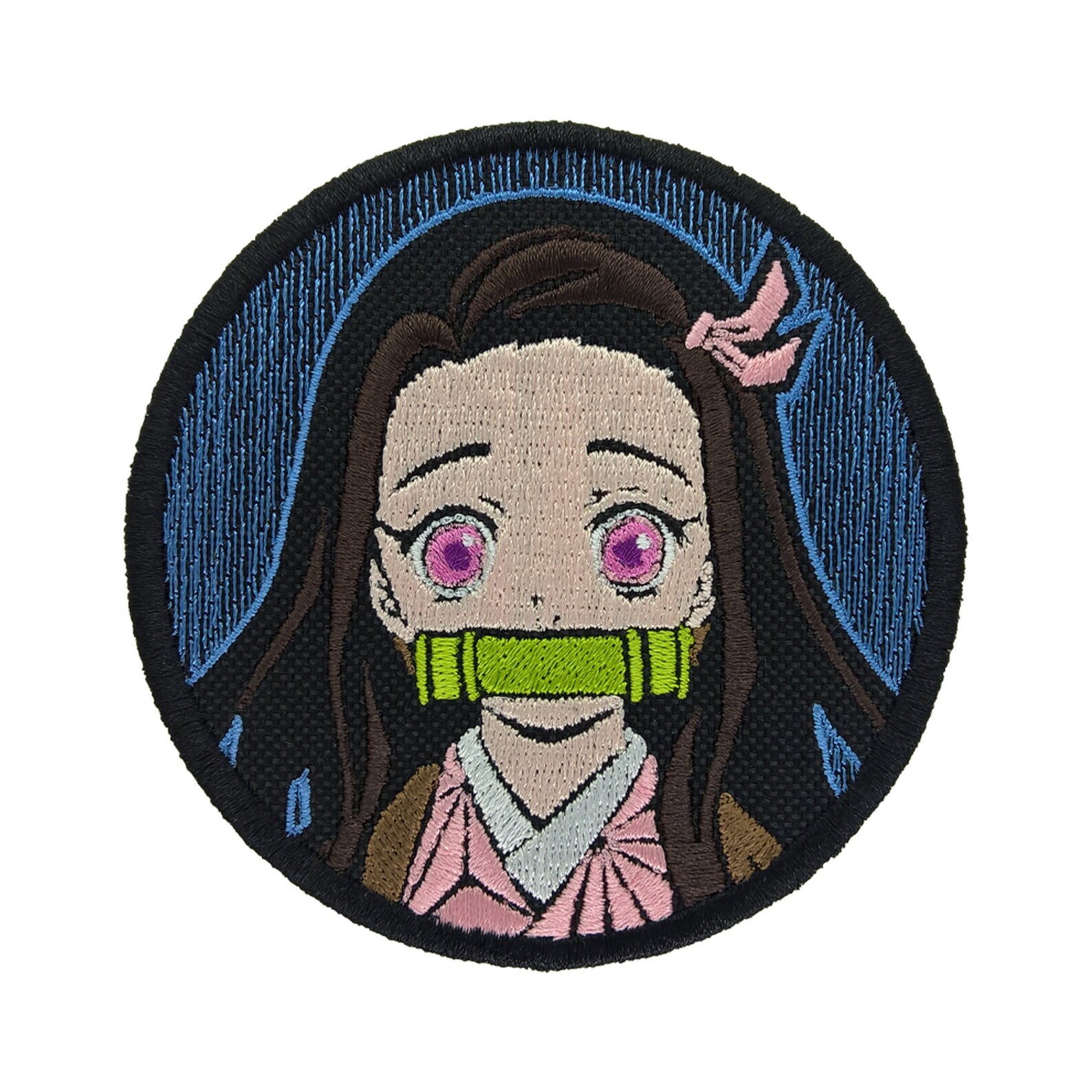 Anime Character Embroidered Patch | Etsy