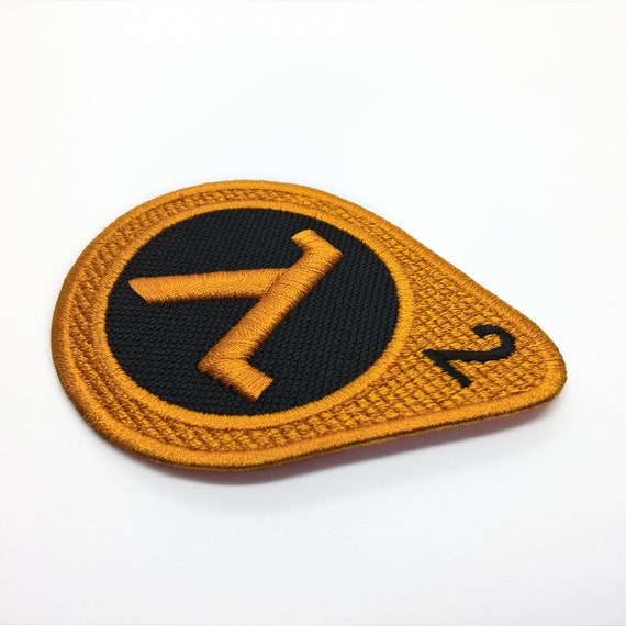Half Life 2 - Embroidered Patch - Lambda - Iron On/hook