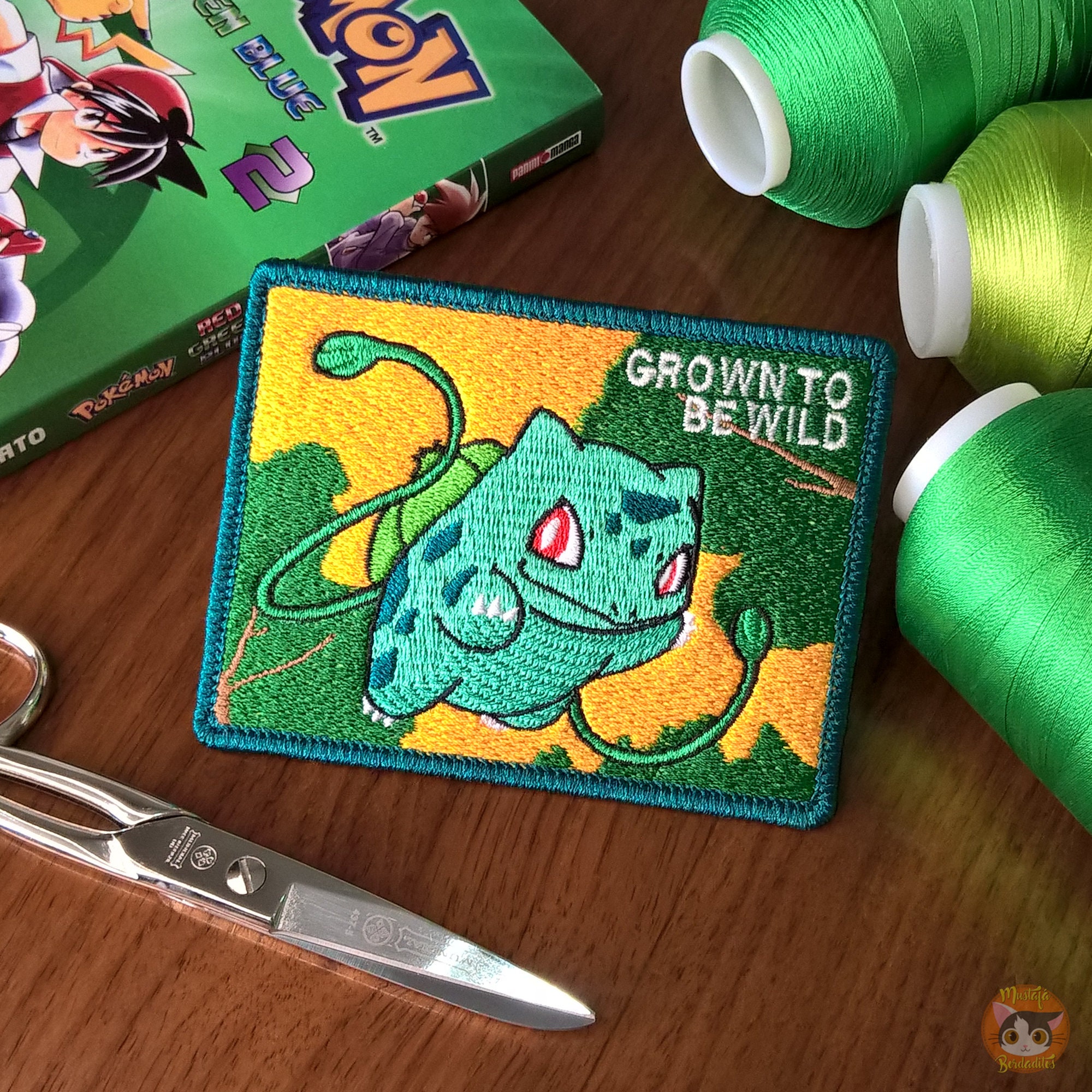 Anime and Videogame Character - Embroidered Patch - Starter - Limited Edition - Iron On/Hook & Loop - Premium Embroidery