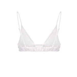 Organic Linen Bralette For Women Bra image 8