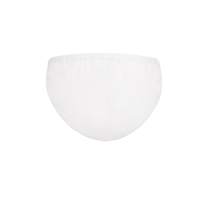 Organic White Linen Panties, Linen Knickers for Women, Linen Undies