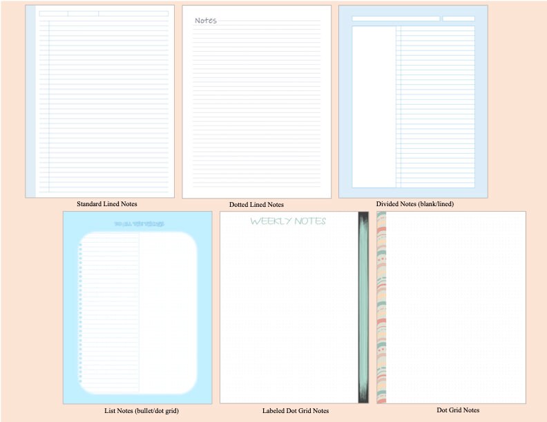 CUSTOMIZABLE Discbound Teacher Planner, Math Teacher Planner, Weekly ...