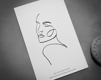 Be your own muse planner card