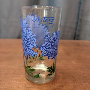 Vintage Boscul Peanut Butter Jar- Drinking Glass - Collectible Glass