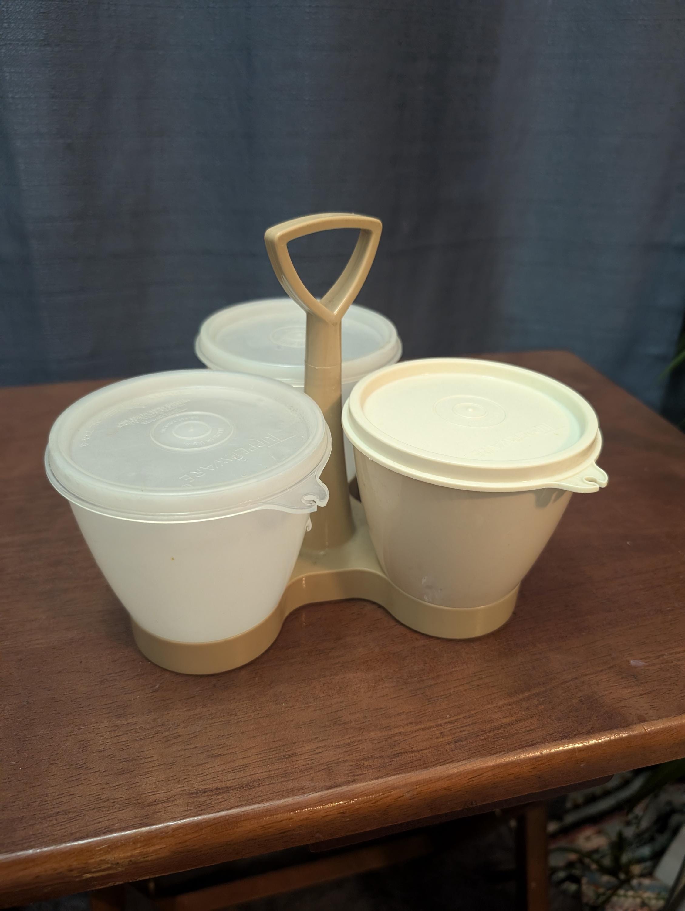 Vintage Tupperware Condiment Caddy