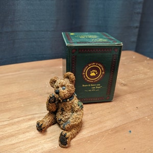 RARE 1996 Boyd's Bear Prototype Figurine in Original Box RARE 1996 Boyd's Bear Prototype Figurine in Original Box
