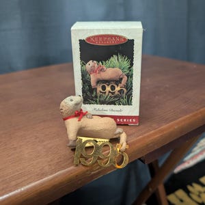 1995 Handcrafted and Brass Hallmark Keepsake Ornament- &quot;Fabulous Decade&quot; 6th Ornament in the Fabulous Decades Series - Collectible Ornament
