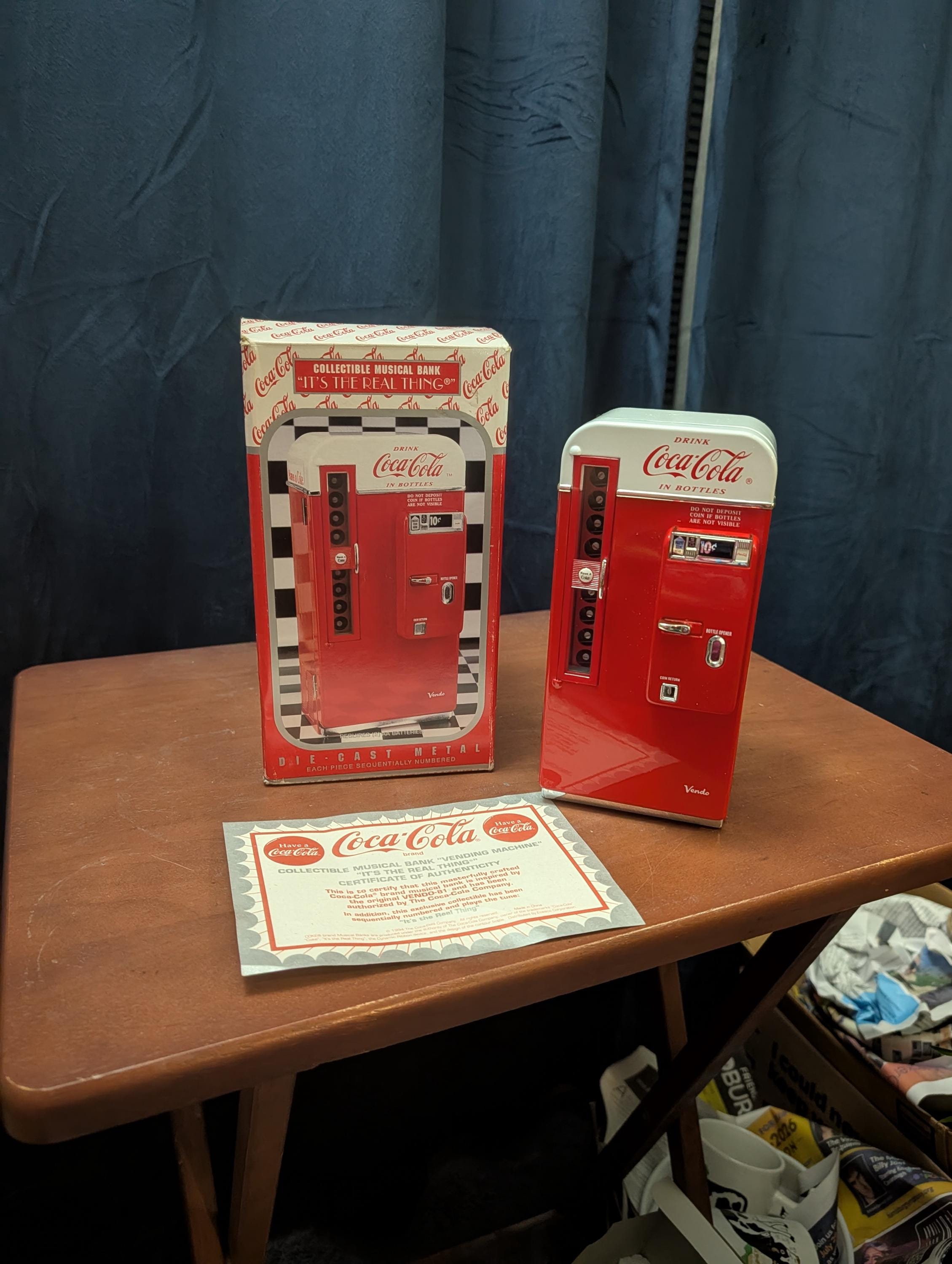 Coke Machine Bank - Etsy