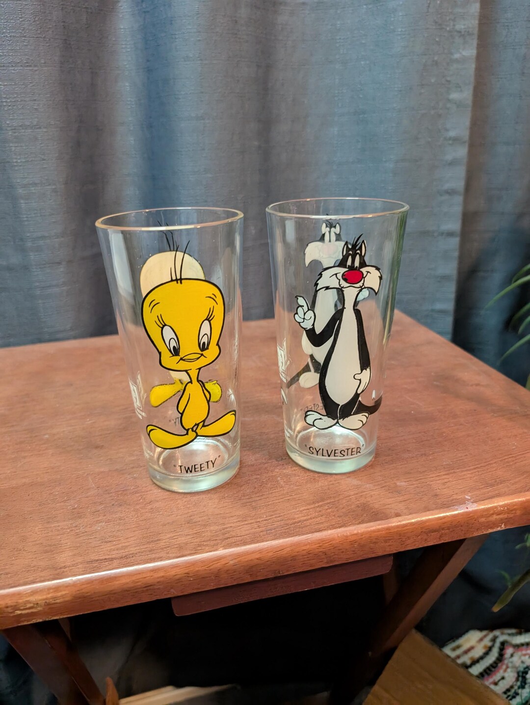 Set of Two (2) 1970s Looney Tunes Pepsi Collector Series - Sylvester ...