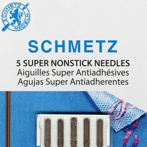 Schmetz Super Nonstick Sewing Machine Needle 5 Count Size 100/16