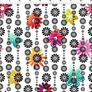 A Groovy Garden  5 AGG 1 by Jason Yenter for In the Beginning Fabrics **Half Yard**