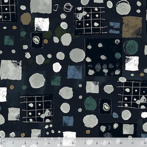 Marble Run Midnight 53737D-2 from Marble Run by Marcia Derse for Windham Fabrics **Half Yard**