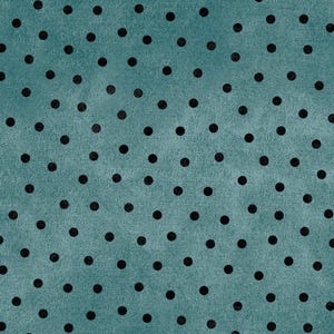 Teal Polka Dots Flannel MASF-18508-BG from Woolies Flannel by Bonnie Sullivan for Maywood Studio Fabrics **Half Yard**