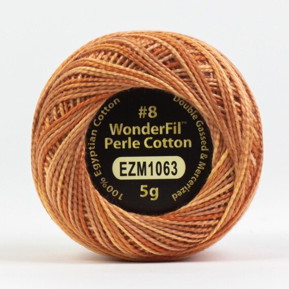 Turmeric Tune-up EZM1063 Size 8 Eleganza Variegated Perle