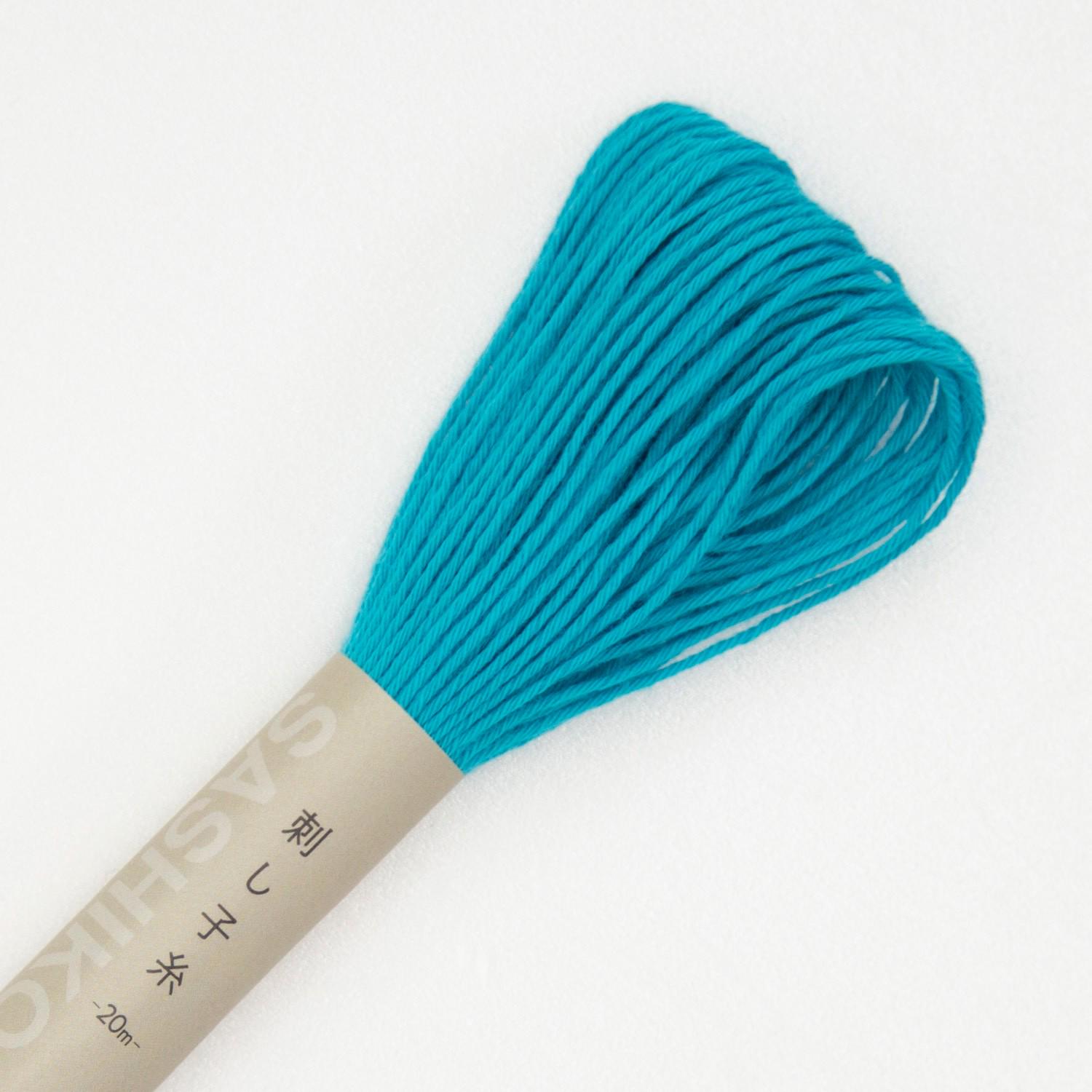 Cyan Blue #17 Olympus Sashiko Thread 22yd. - Etsy
