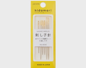 Hidamari Sashiko Needles Assortment From Cosmo