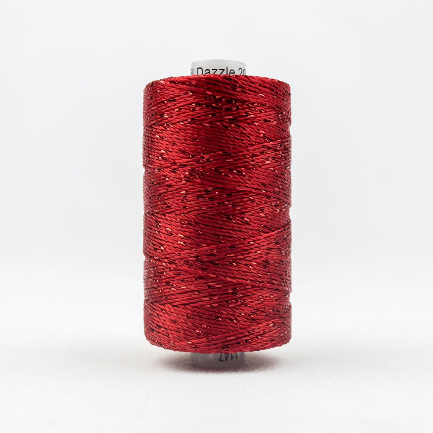 X-mass Red DZ1147 Dazzle Metallic by Wonderfil 200yd - Etsy