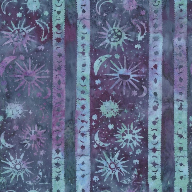 Dusk To Dawn Batiks - Constellations Metallic