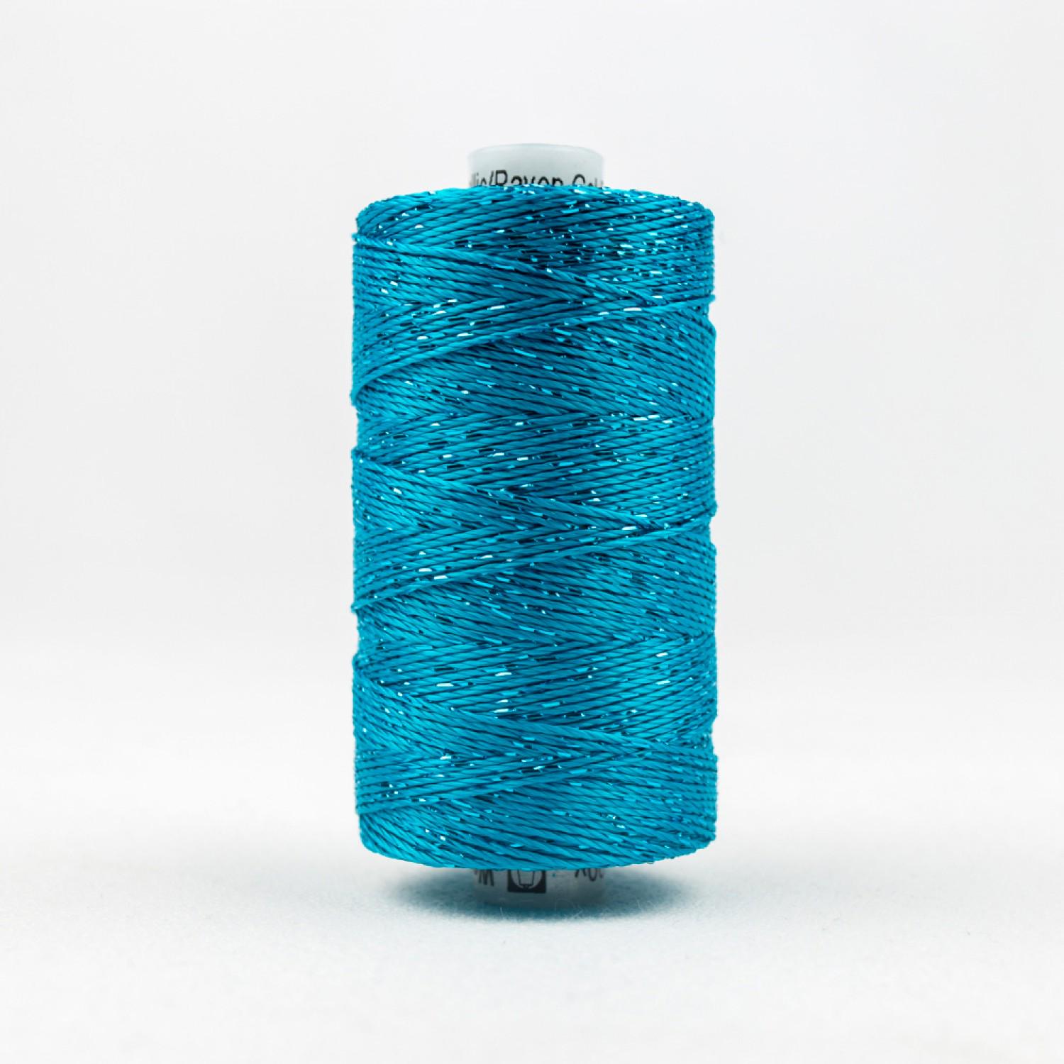 Dark Turquoise DZ1538 Dazzle Metallic by Wonderfil 200yd - Etsy