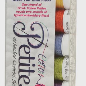 Summer Collection of 12-Weight Petites 50-Yard Spools from Sulky