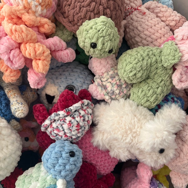 Mystery crochet plushie bundle