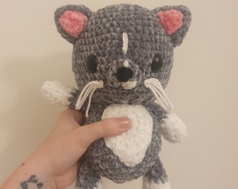 Custom crochet cat