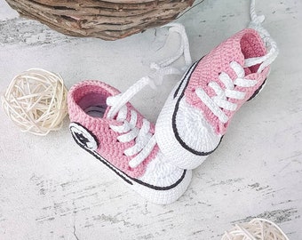 newborn white converse