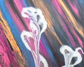 10x20 Bunte Floral Abstrakt