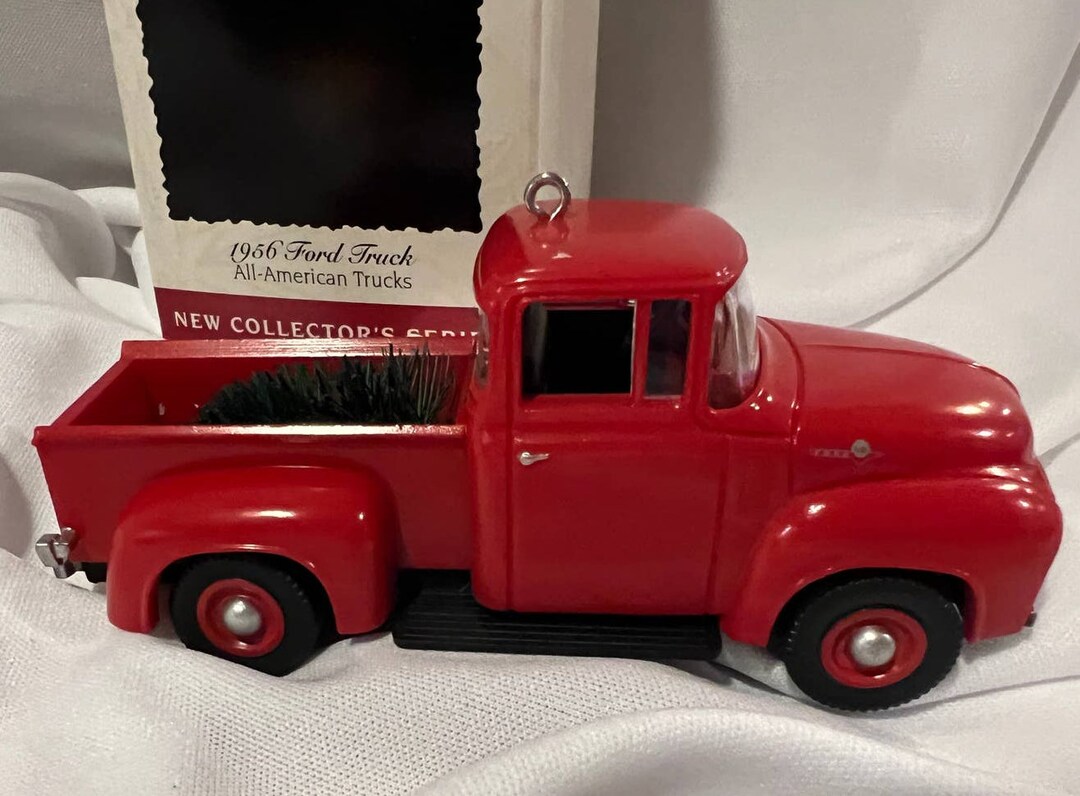 Hallmark Keepsake Ornaments '1956 Ford Truck' 1995 All American Trucks