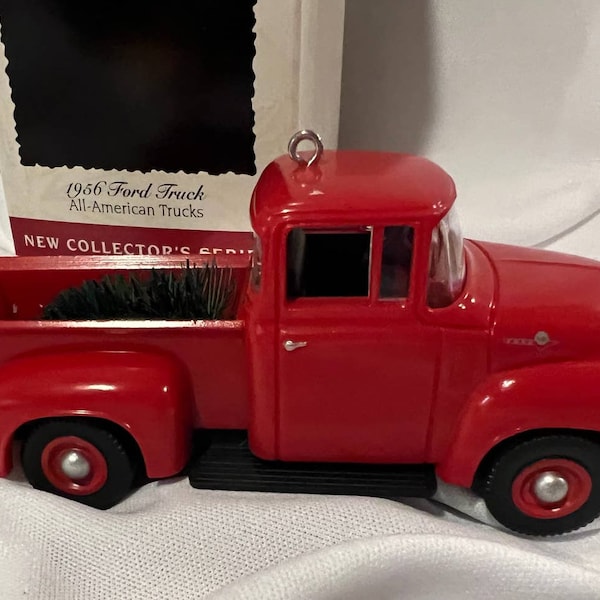 Hallmark Keepsake Ornaments '1956 Ford Truck' 1995 All American Trucks