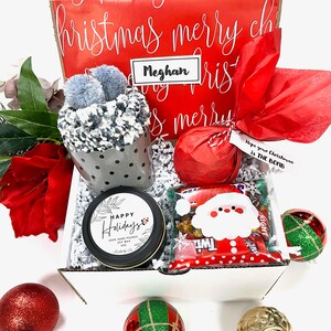 Personalised Christmas Gift Box for STEP MUM, Luxury Christmas Gift Set, Christmas  Gift for Bonus Mom, Filled Christmas Gift Box,xmas Gift, 
