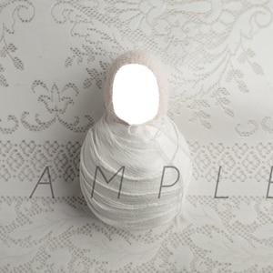 White Lace Newborn Digital Backdrop