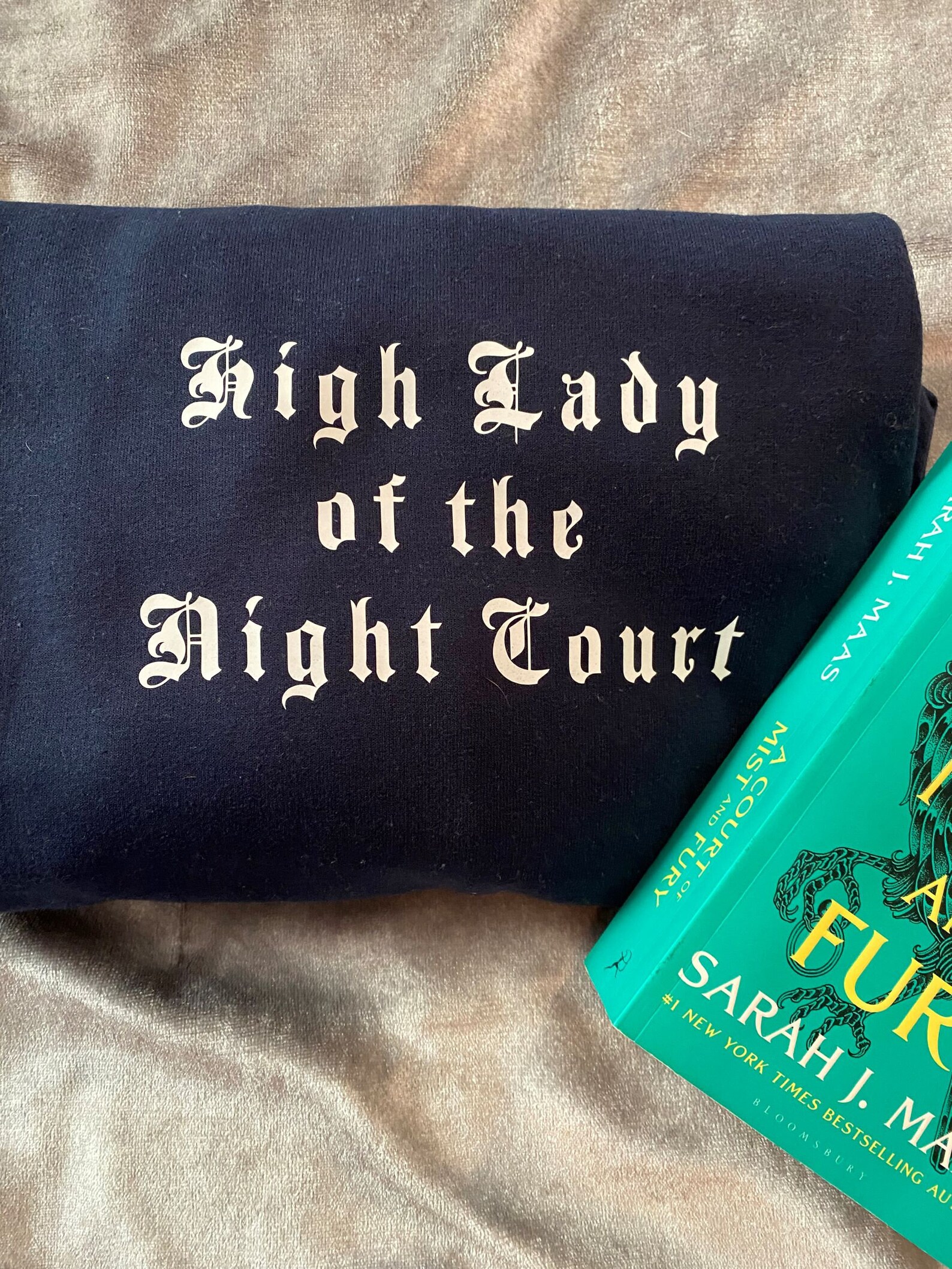First Lady Merch High Lady of the Night Court Tee, Night Court Merch, Bookstagram Merch ...