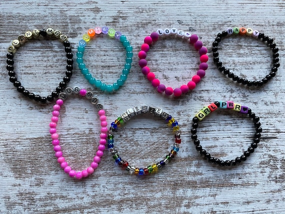 Personalized Friendship Bracelets, bracelet amitie - cizor.com.br