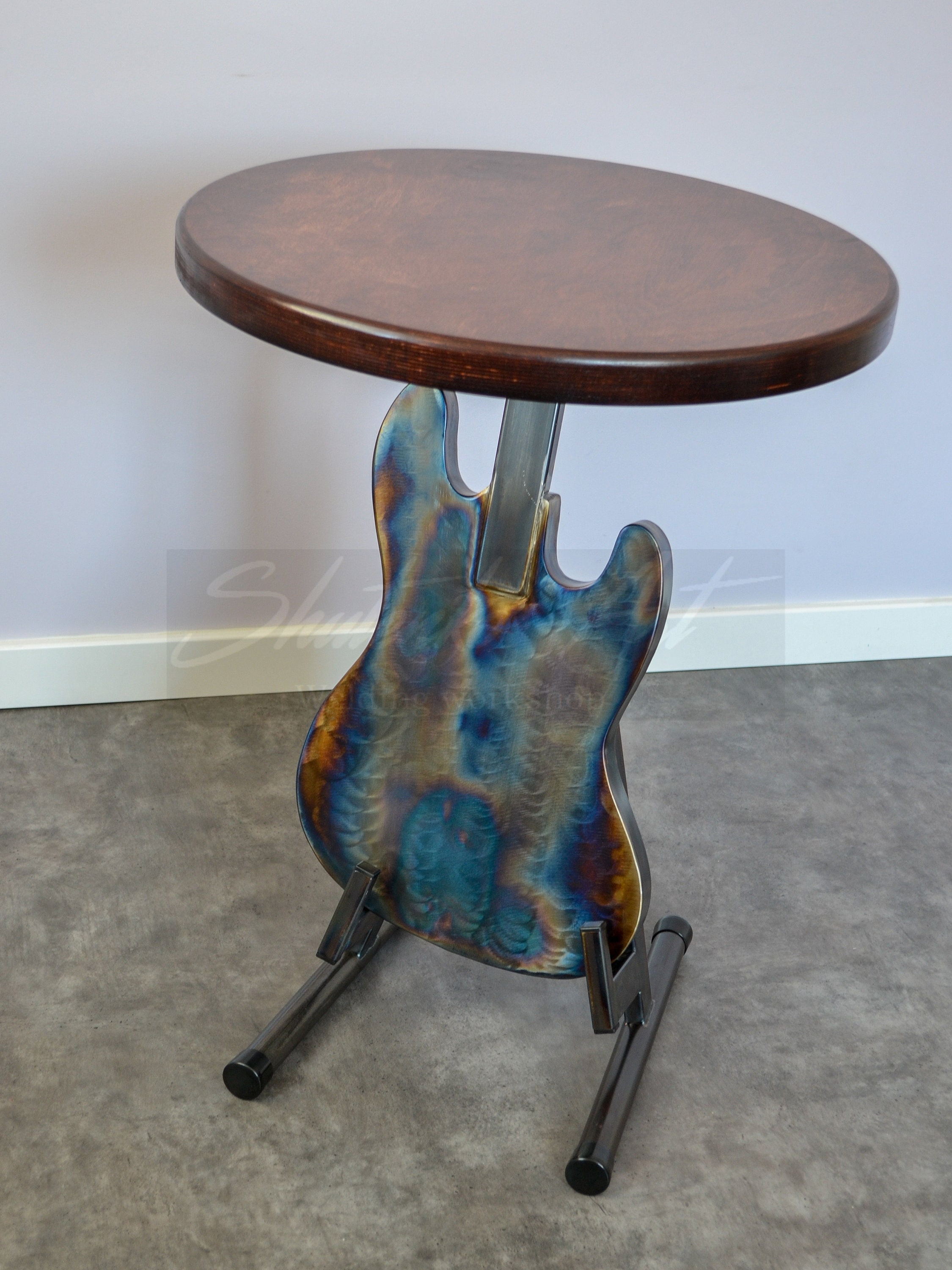 Guitar Table Table Design table Guitar decor Music decor Etsy