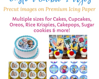 Custom Edible Images printed on Premium Icing Sheets